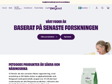 Petgood rabattkod screenshot