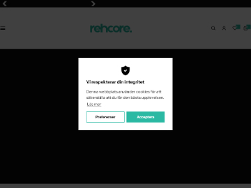 Rehcore rabattkod screenshot