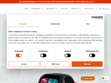 Safekid rabattkod screenshot