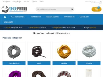 Shoepanda rabattkod screenshot