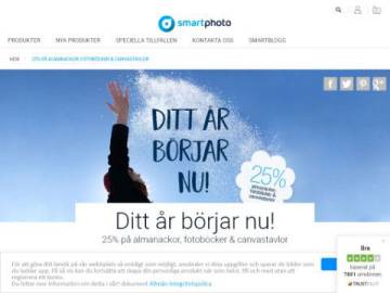 SmartPhoto rabattkod screenshot