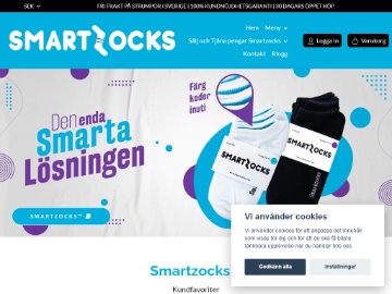 Smartzocks rabattkod screenshot