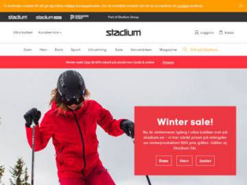 Stadium rabattkod screenshot