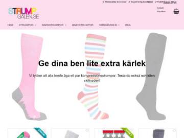 Strumpgalen rabattkod screenshot