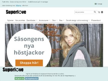 Superlove rabattkod screenshot