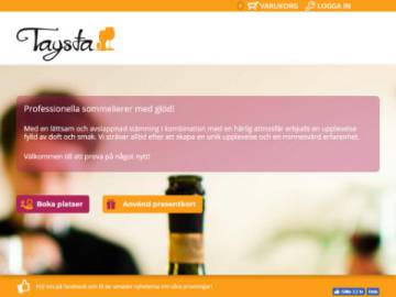 Taysta rabattkod screenshot