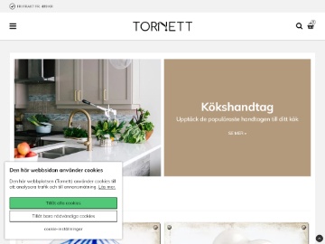 Tornett rabattkod screenshot