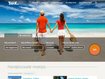 TripX rabattkod screenshot