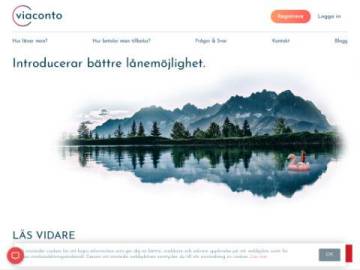 ViaConto rabattkod screenshot