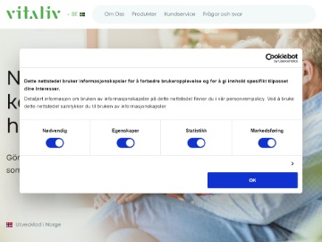 Vitaliv rabattkod screenshot