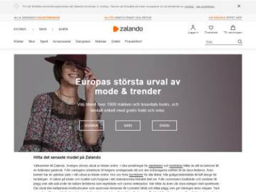 Zalando rabattkod screenshot