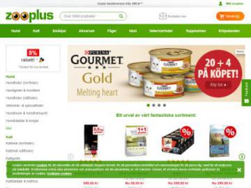 Zooplus rabattkod screenshot